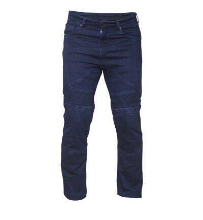 DENIM BIKER motoros farmer sötétkék Kevlar motoros jeans